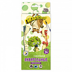 "ВКФ" "Гигантозавр" GGZ-WCP-6024 Набор акварельных карандашей заточенный 24 цв.