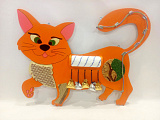 Развивающая панель "Кошка Дуська" Развивающая панель "Кошка Дуська"
