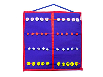 Синий квадрат "Бусы" | учебное оборудование на nsppo.ru - 0 Синий квадрат "Бусы" – портал поставщиков НСППО - 1