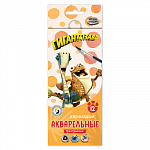 "ВКФ" "Гигантозавр" GGZ-WCP-6012 Набор акварельных карандашей заточенный 12 цв.