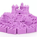 Кинетический песок, цвет сиреневый1