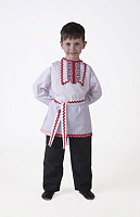 Марийский национальный костюм (мальчик) (рубашка+ кушак + брюки) – портал поставщиков НСППО