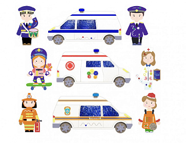 Комплект бизибордов «Профессии и транспорт» – портал поставщиков НСППО - 1