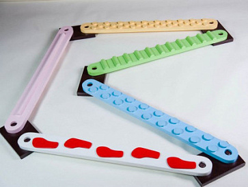 Тактильно-массажная дорожка "Змейка" (5 дощечек, цветная) | учебное оборудование на nsppo.ru - 0 Тактильно-массажная дорожка "Змейка" (5 дощечек, цветная) – портал поставщиков НСППО - 1