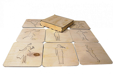 Трафареты в пенале "Профессии" (8 шт) | учебное оборудование на nsppo.ru - 0 Трафареты в пенале "Профессии" (8 шт) – портал поставщиков НСППО - 1