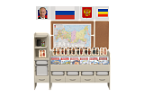 Уголок гражданско-патриотического воспитания «‎AVKompleks Россия» Стандартный