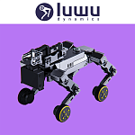 Четвероногий робот (роботсобака) на колесах, стандартная версия