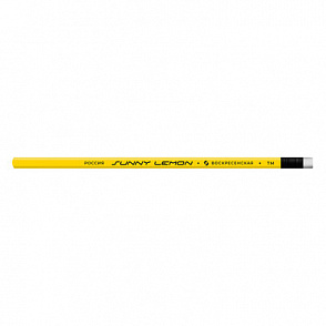 "ВКФ" "Sunny lemon" 12Д - 1-965 Карандаш графитный с ластиком незаточенный ТМ (HB) – портал поставщиков НСППО - 1