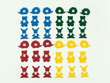 Аксессуары для жилета с 32 липучками: зайчики, мишки, ёжики (36 фигур) | учебное оборудование на nsppo.ru - 0 Аксессуары для жилета с 32 липучками: зайчики, мишки, ёжики (36 фигур) – портал поставщиков НСППО - 1