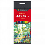 "ВКФ" "Живопись" JIV-CP-1012 Набор цветных карандашей заточенный 12 цв.