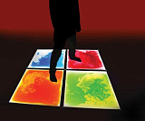 Светящийся пол "Жидкая лава"