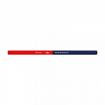 "ВКФ" "Двухцветный" 1390 Карандаш двухцветный (красно-синий) 2М (2A) незаточенный 2 цв.