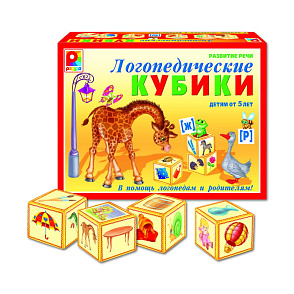 Игра "Кубики Логопедические" – портал поставщиков НСППО - 1