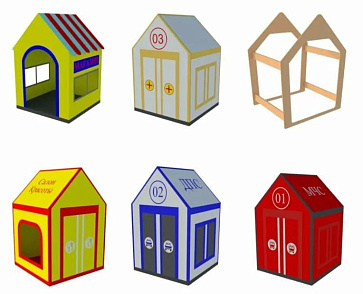 Игровой домик "Город профессий" – портал поставщиков НСППО - 1