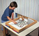 "Рисуем на песке" - зеркало1