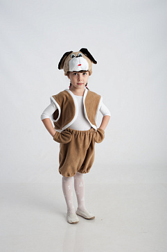 Собачка (шапочка + жилет + лапки + штанишки с хвостиком) – портал поставщиков НСППО - 1