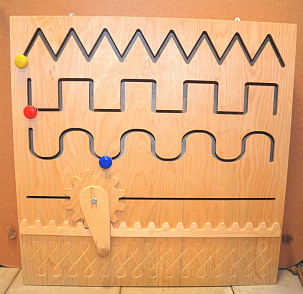 Развивающая панель "Движение по прорези 1" – портал поставщиков НСППО - 1