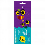 "Лео" "Играй" LGCP-12 Набор цветных трехгранных карандашей заточенный 12 цв.