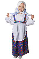 Бабка (сарафан с имитацией блузки и передником, платок на голову) – портал поставщиков НСППО