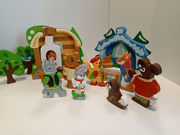 Игровой набор "Заюшкина избушка" – портал поставщиков НСППО - 1