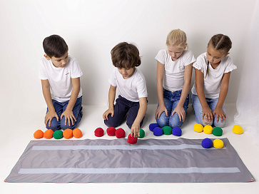 Дорожка с разноцветными камнями | учебное оборудование на nsppo.ru - 0 Дорожка с разноцветными камнями – портал поставщиков НСППО - 1