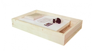 Световой планшет для рисования песком "Стандарт" с 1 отсеком (сосна) – портал поставщиков НСППО - 1