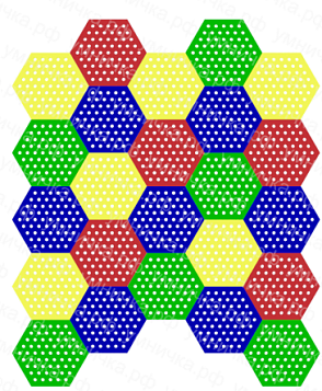Настенная панель «Соты» (24 шт) – портал поставщиков НСППО - 1