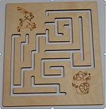 Песочный лабиринт "Зайка"