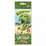 "ВКФ" "Гигантозавр" GGZ-CP-2012 Набор цветных карандашей "Кроха" заточенный 12 цв.
