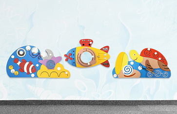 Комплект бизибордов "Подводный мир" – портал поставщиков НСППО - 1