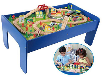 Стол для железной дороги "Классика" (синий) – портал поставщиков НСППО - 1