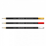 "ВКФ" "For Office" FS01-12Д Карандаш графитный черный матовый с дипом заточенный ТМ (HB)