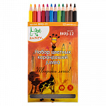 "KANZY" BKRJ-12 Набор цветных карандашей JUMBO 12 цв.