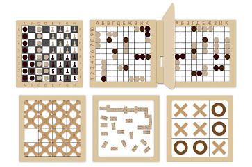 Комплект логических игр "Гений" – портал поставщиков НСППО - 1