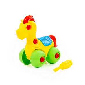 Конструктор "Лошадка" (22 элемента) (в пакете), артикул 83548 – портал поставщиков НСППО - 1