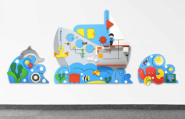 Комплект бизибордов "Морское путешествие" – портал поставщиков НСППО - 1