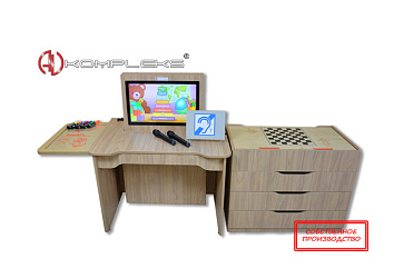 Профессиональный интерактивный стол психолога-дефектолога «AVKompleks ПсихоЛогика Prof Edu» (возраст 5-18 лет) – портал поставщиков НСППО - 1