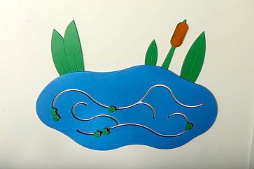 Декоративно-развивающая панель "Пруд" – портал поставщиков НСППО - 1