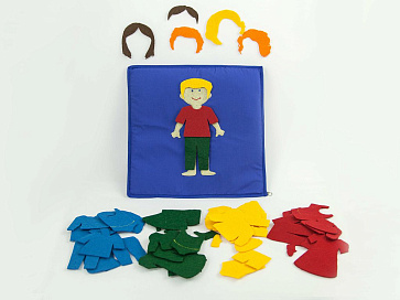 Синий квадрат "Одень человечка" | учебное оборудование на nsppo.ru - 0 Синий квадрат "Одень человечка" – портал поставщиков НСППО - 1