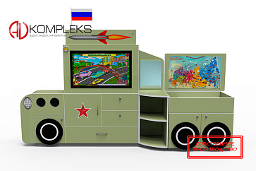 Интерактивный комплекс гражданско-патриотического воспитания «AVKompleks» в форме военной машины «Катюша» – портал поставщиков НСППО - 1