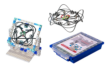 Образовательный модуль для изучения аэродинамики полета «Квадрокоптер» (базовый) – портал поставщиков НСППО - 1
