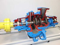 Разрезная модель насоса секционного центробежного типа «ЦНС»366 – портал поставщиков НСППО