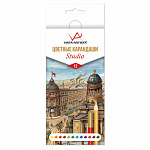 "VISTA-ARTISTA" Studio VACPS-12 Цветные карандаши набор заточенный 12 цв.