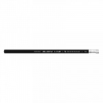 "ВКФ" "Black Line" 1-966 Карандаш графитный с ластиком незаточенный ТМ (HB)