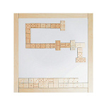 Настенная игра"Магнитное домино"