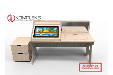 Профессиональный интерактивный стол психолога-дефектолога «AVKompleks СТАРТ» (возраст 5-18 лет) – портал поставщиков НСППО - 1