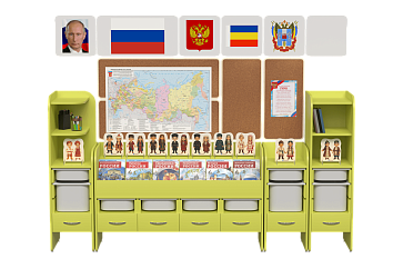 Уголок гражданско-патриотического воспитания "AVKompleks Россия" Максимальный – портал поставщиков НСППО - 2