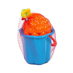 Набор №65: ведро-цветок малое, лопатка малая №3, грабельки малые №3, 1 формочка, артикул 3584 – портал поставщиков НСППО - 3