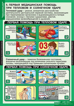 табл.Правила оказания первой медицинской помощи (15 табл. 68*98 см) – портал поставщиков НСППО - 5