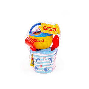 Набор №217: ведро малое с наклейкой, ситечко-цветок, совок №2, грабельки №2, лейка малая №4, артикул 0542 – портал поставщиков НСППО - 7